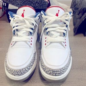 Air Jordan 3 Retro OG ‘True Blues’ men size 11